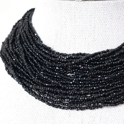 Black seed beads.