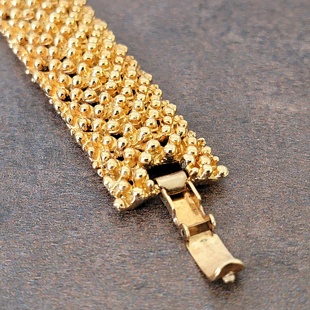 Vintage folding bracelet clasp.