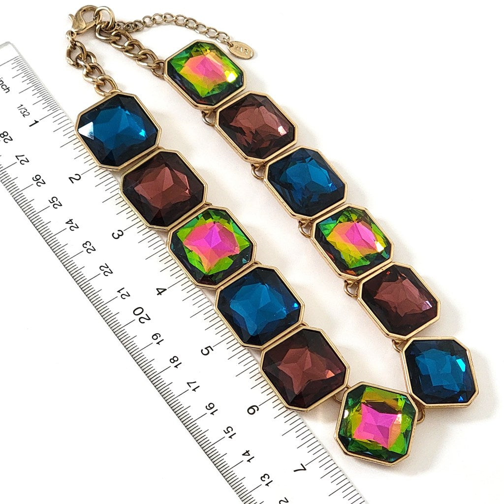 Necklace with ruler.