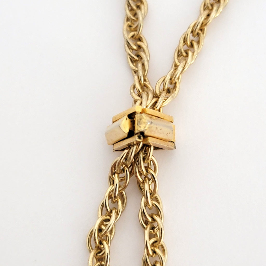 Vintage bolero necklace slide.