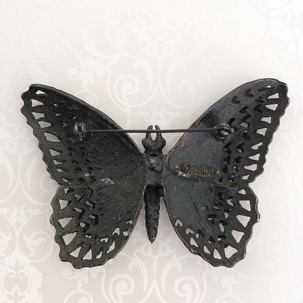 Roman Bereavement Butterfly Pin 12713