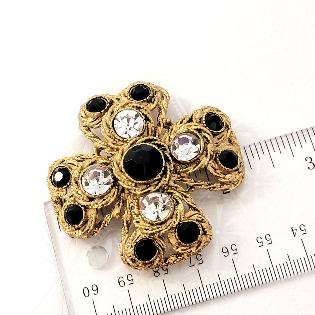 Gold Rhinestone Earrings - Temu